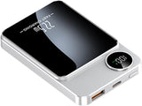 Wireless Charger - Magnetic Fast Charging Pad, 20000mah High Capacity Hub, Match wtih Phone, Earphones, Tablet, Laptop & Smartwatch, Perfect for Desk, Home & Workplace 4.09x2.68x0.75 Inches