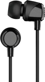 Wired Earbuds with 3.5mm AUX Plug, Noise Isolating Fit, In-Line Microphone Call and Track Control, Convenient for Travel