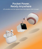 Smart Display Charger, Anker Nano 45W Fast Charging USB C Charger with 180° Foldable Plug, Smart Recognition, Built-in Care Mode, for iPhone17/16/15(Non-Battery,One USB-C Port,No Cable Included)