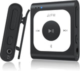 64GB Clip MP3 Player with Bluetooth,Portable Music Player with FM Radio, Shuffle, No Phone Needed, for Sports